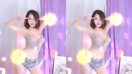 AfreecaTV主播河正宇BJ하정2021年2月3日直播视频舞蹈剪辑063303